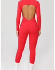 Yoga Suit Gym Set Women Training Sportswear Fitness Long Sleeved Sports Jumpsuit Women Push Up Female Workout Clothes Bodysuits