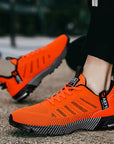 New Men Running Shoes Breathable Outdoor Sports Shoes Lightweight Sneakers for Men Comfortable Athletic Training Footwear