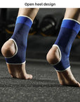 2Pcs Knitted Ankle Support For Sprains Arthritis Tendonitis Running Football Foot Protection Ankle Sleeve Sock Sports Anklet