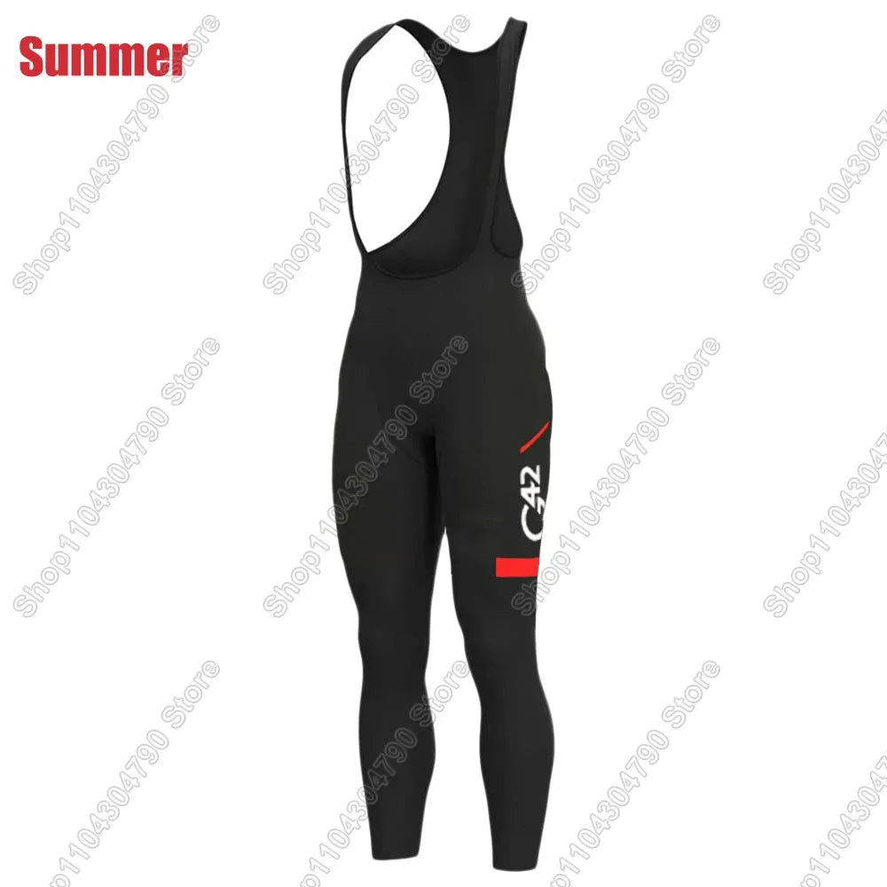 UAE Team Cycling Jersey 2026 Set Clothing Suit Winter Summer Mens Long Sleeve MTB Bike Road Pants Bib Ropa Ciclismo
