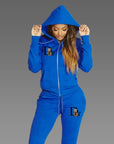 2025 Women Sets Zipper Cardigan Hoodie Sweatpant 2-piece Designer Clothes Fashion Jogging Clothing Chandals Famale Sports Suit