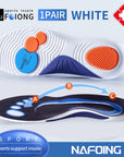Sport Insoles for Shoes Sole Shock Absorption Deodorant Breathable Cushion Running Insoles for Feet Man Women Orthopedic Insoles