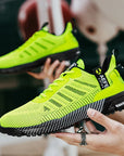New Men Running Shoes Breathable Outdoor Sports Shoes Lightweight Sneakers for Men Comfortable Athletic Training Footwear