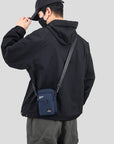 Sports Wallet Phone Bag Shoulder Bag Pouch Case Belt Handbag Purse Coin Wallet Retro Key Holder Small Money Bag