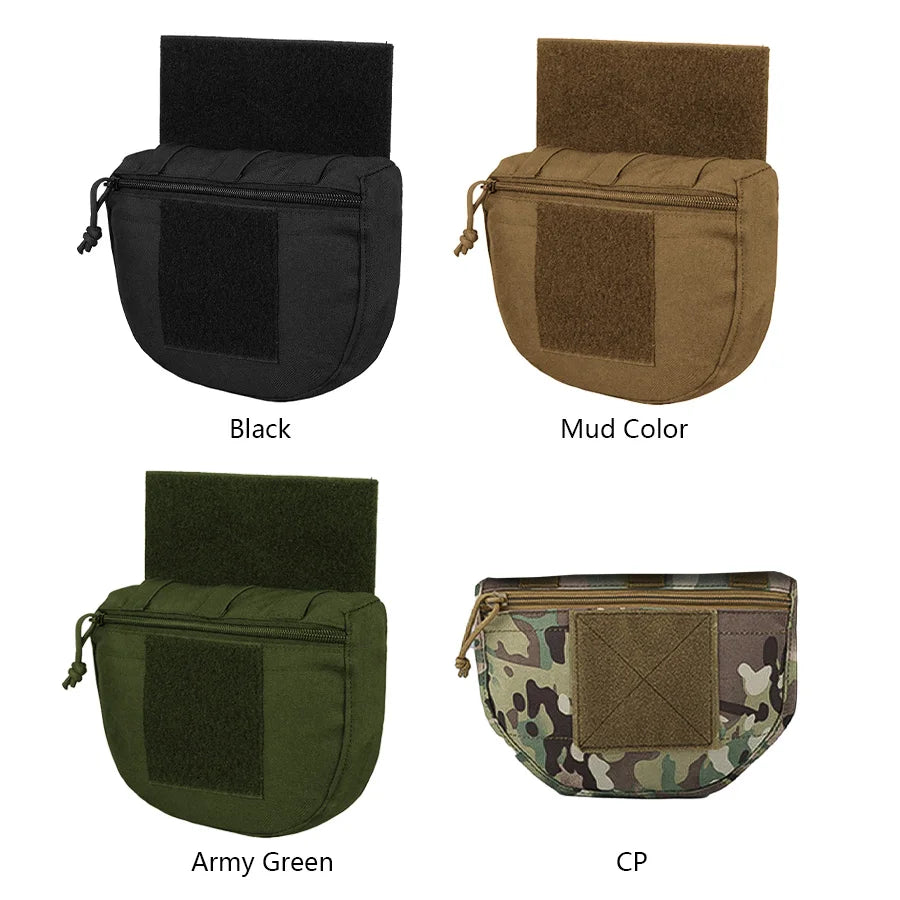 Outdoor sports vest expansion small bag waist bag MOLLE accessory tool small hanging bag portable multifunctional chest