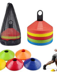 Soccer Cones Set Football Training Equipment for Kid Pro Disc Cones Agility Exercise Obstacles Avoiding Sports Accessories