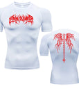 Men's T-shirt Men Running Sport T Shirt Men Compression Fitness Tops Tee Quick DryTight Training Gym Sport Running Shirts Jersey