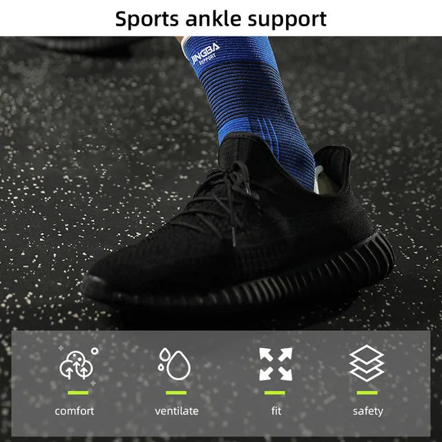 2Pcs Knitted Ankle Support For Sprains Arthritis Tendonitis Running Football Foot Protection Ankle Sleeve Sock Sports Anklet