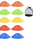 Soccer Cones Set Football Training Equipment for Kid Pro Disc Cones Agility Exercise Obstacles Avoiding Sports Accessories