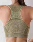 Women Sports Bras Yoga Top Vest High Shockproof Quick-drying Yoga Gym Running Fitness Underwear Ladies Seamless Sportswear