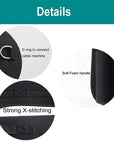 Nylon Fitness Abdominal Crunch Straps Ab Exercise Pulling Harness Shoulder Strap Belt Home Barbell Gym Equipment Accessories