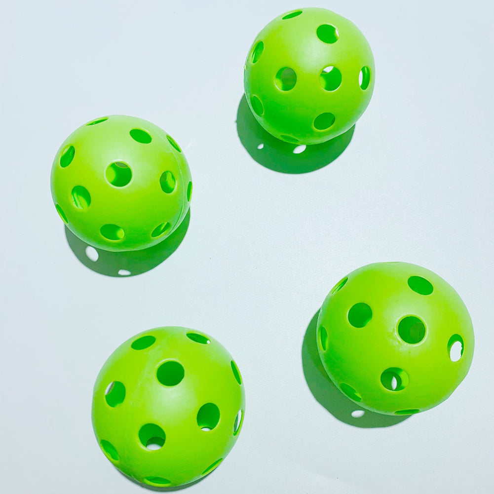 Pickleball Rackets Set Pickleball Paddle Set of 2 Rackets &amp; 4 Pickleballs Balls Pickle-Ball Racquet with Balls Sports Accessory