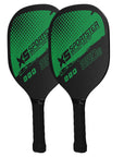 Pickleball Rackets Set Pickleball Paddle Set of 2 Rackets & 4 Pickleballs Balls Pickle-Ball Racquet with Balls Sports Accessory