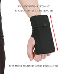 Sports Wrist Bag Multifunctional Running Bags Portable Cycling Pocket Wrist Band Wallet Safe Storage Wallets for Outdoor Hiking