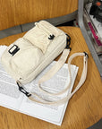 Sports Crossbody Bag, Workwear Style Design, Single Shoulder Bag, Multifunctional Lightweight Chest Bag, Mobile Phone Bag