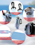 1pc Crossbody Bag Insulated Water Bottle Cover Sleeve for Stanley Cup Anti-fall 30oz/40oz Tumbler Protective Carrier Pouch Strap