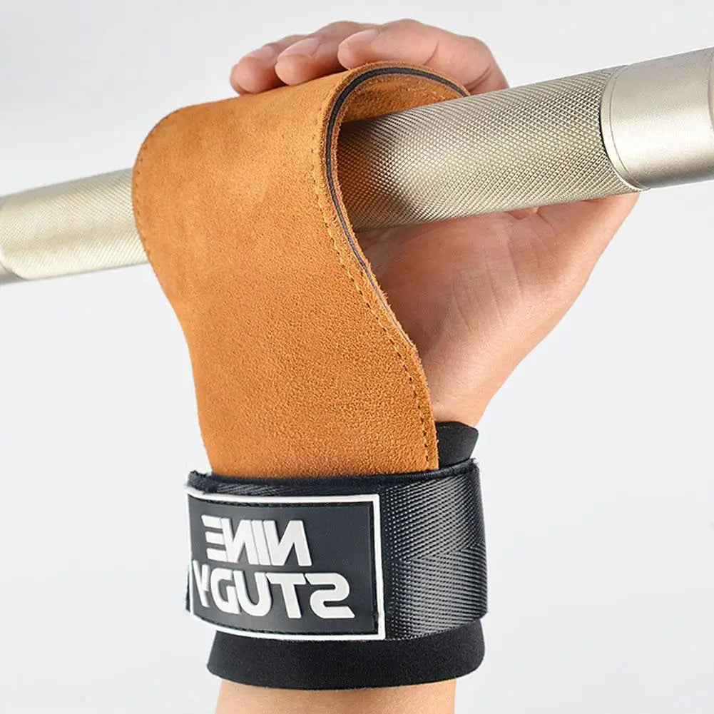 Gym Gloves Fitness Hand Palm Protection Equipment Anti Slip Wear-resistant Wrist Protection Hard Pull Grip Strength Gloves