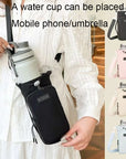 Premium Simple Water Cup Pocket Portable Water Bottle Bag Travel Back Mobile Phone Water Cup Protective Cover Universal Cover