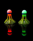 Glow-in-the-Dark LED Badminton Shuttlecocks (1/2/5 Packs): Windproof Design for Practice & Nighttime Play