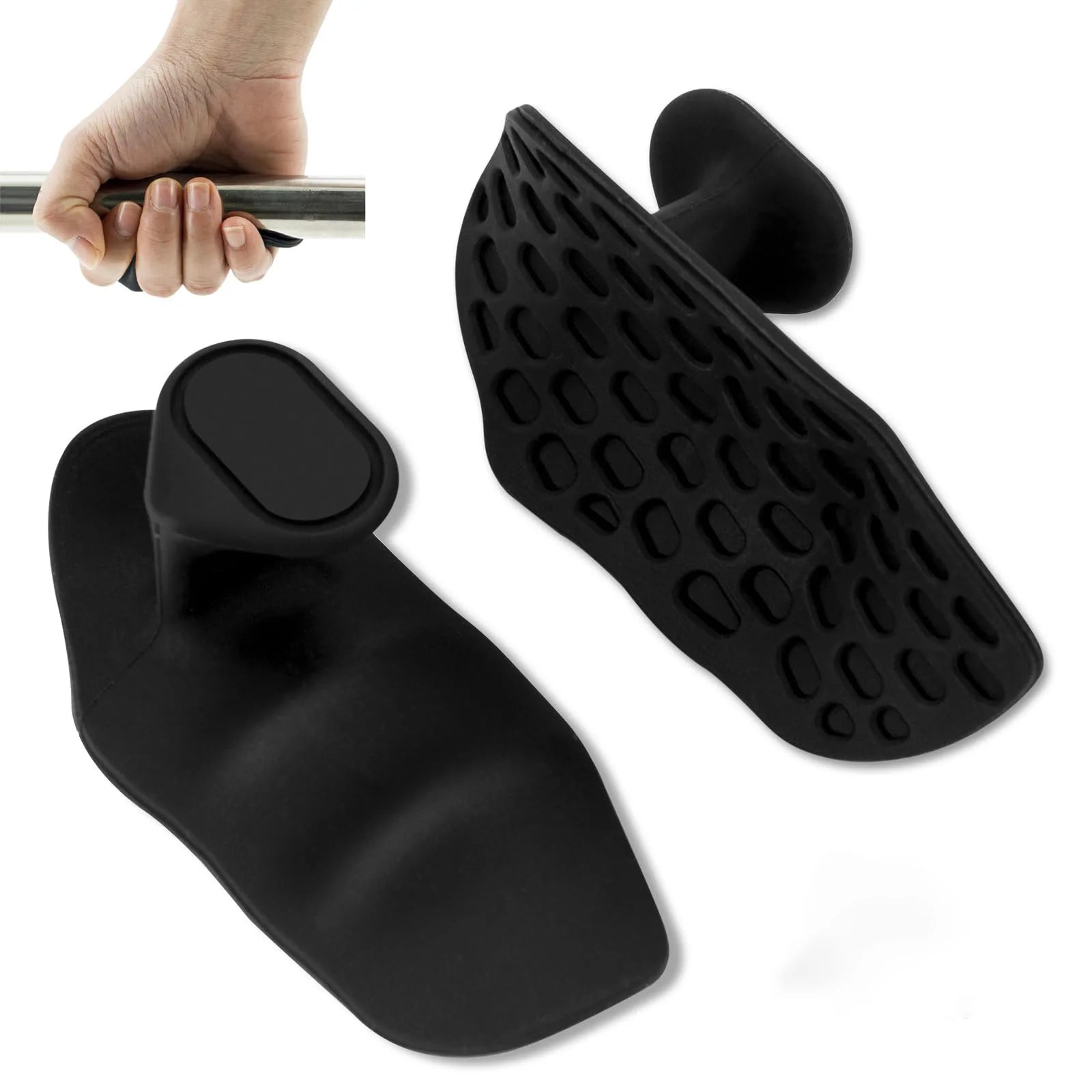 Gym Gloves Grip Strengthener Silicone Palm Grips Crosstraining Palm Grip Hand Protection for Gymnastics Weightlifting Exercise