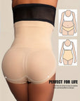 Slimming Shapewear for Women - Tummy Control High Waist Trainer with Butt Enhancer