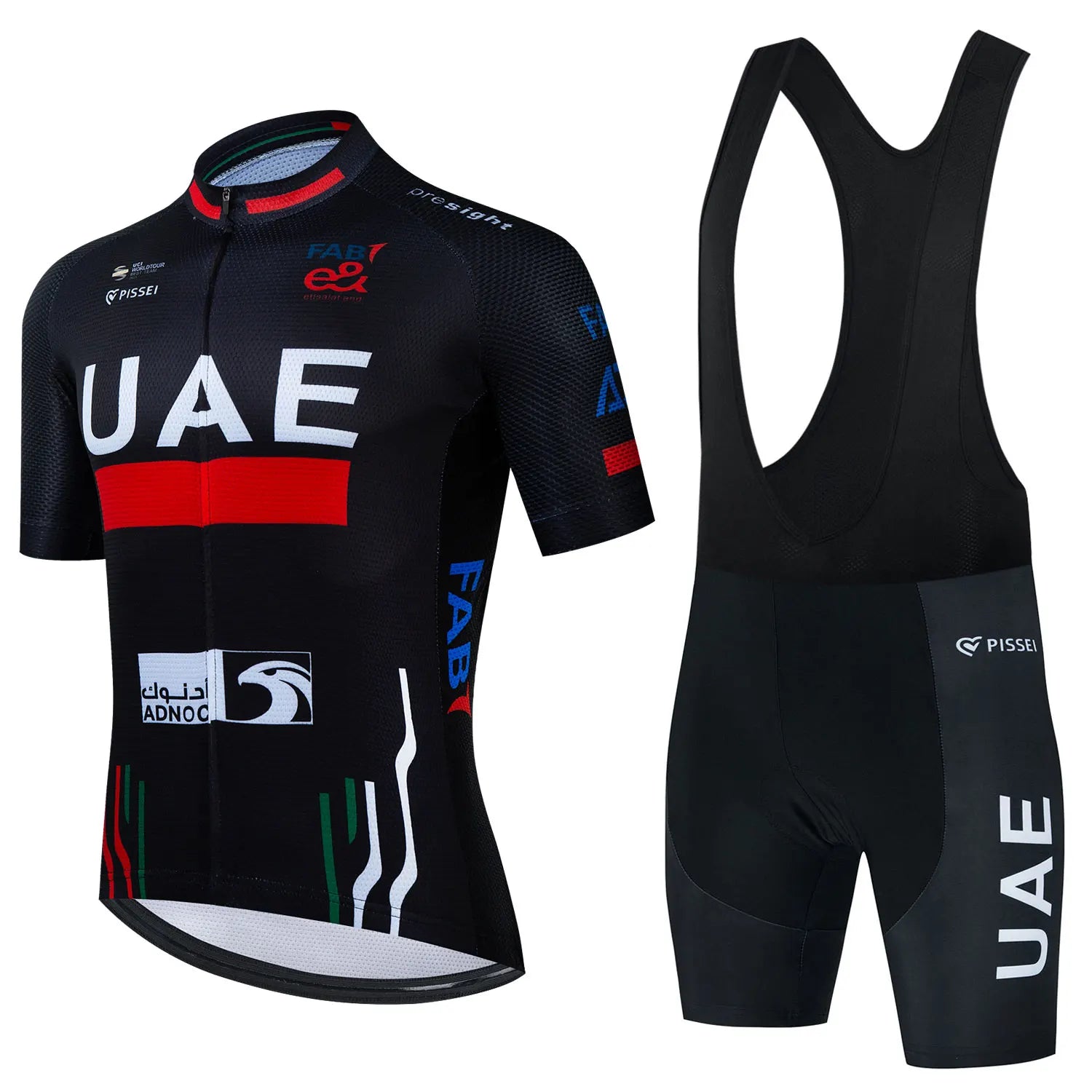 UAE TEAM Cycling Jersey Set 2025 Summer Men Mountain Bike Uniform Breathable Bicycle Clothing Suit Ropa Ciclismo Maillot Hombre