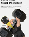 Workout Gloves Wrist Wraps for Men and Women Exercise Gloves for Weight Lifting Cycling Gym Fitness Cross Training Breathable