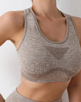Sports Women Bras Yoga Top Vest High Shockproof Quick-drying Yoga Gym Running Fitness Underwear Ladies Seamless Sportswear