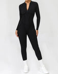 Yoga Suit Gym Set Women Training Sportswear Fitness Long Sleeved Sports Jumpsuit Women Push Up Female Workout Clothes Bodysuits