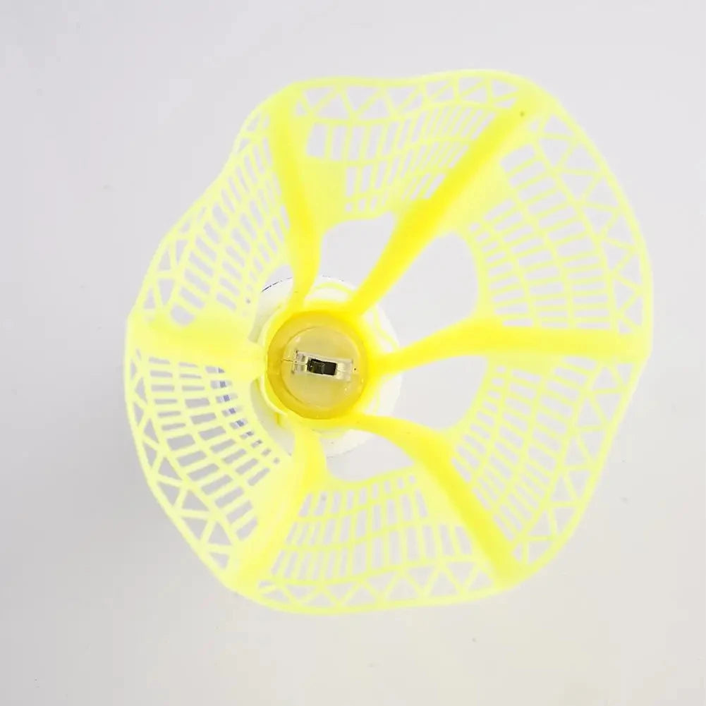 Glow-in-the-Dark LED Badminton Shuttlecocks (1/2/5 Packs): Windproof Design for Practice &amp; Nighttime Play