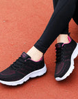 New Sneakers Women Casual Shoes Fashion Breathable Walking Mesh Flat Shoes Women 2024 Tenis Feminino White Ladies sports Shoes