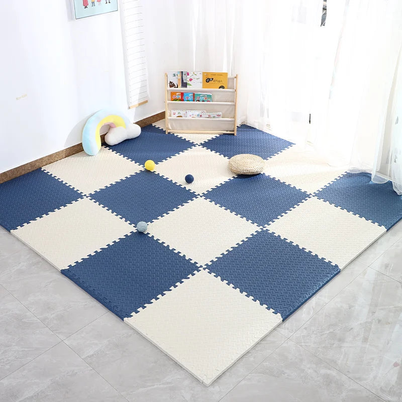 4~20Pcs Puzzle Fitness Mat, Eva Interlocking Foam Floor Tiles for Home Gym, Home Gym Equipment Mat, Non-Slip Floor Mat for Kids