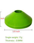 Soccer Cones Set Football Training Equipment for Kid Pro Disc Cones Agility Exercise Obstacles Avoiding Sports Accessories