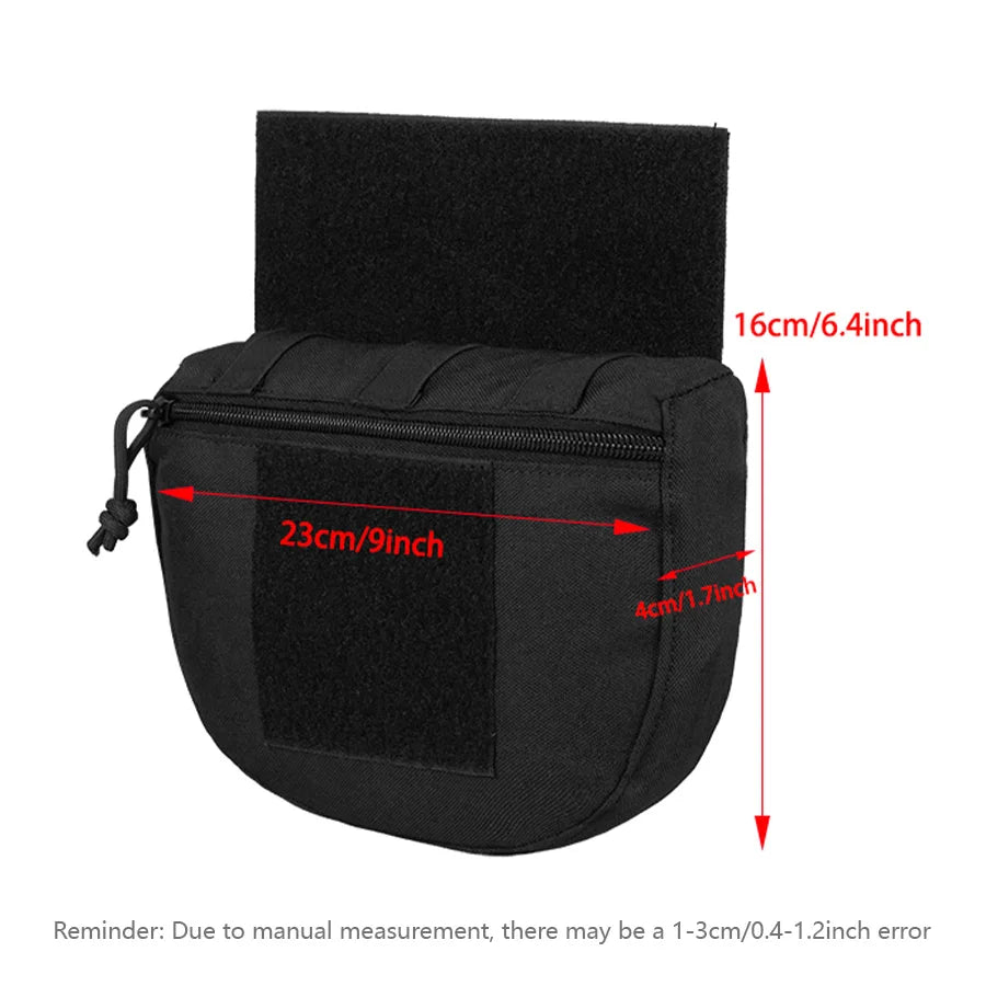 Outdoor sports vest expansion small bag waist bag MOLLE accessory tool small hanging bag portable multifunctional chest