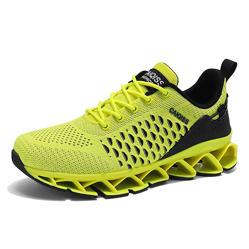 Casual Sneakers Mens Shock-absorb Running Shoes Lightweight Breathable Sports Shoes for Men 2025 New Trendy Gym Trainers for Man