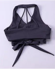 Summer sports bra women's running wearing shock resistant training yoga suit vest top fitness bra