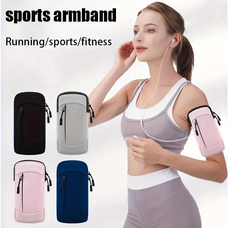 Universal Phone Armband Outdoor Waterproof Fitness Running Sports Arm Phone Holder Mobile Bag Sports Armband Arm Bag
