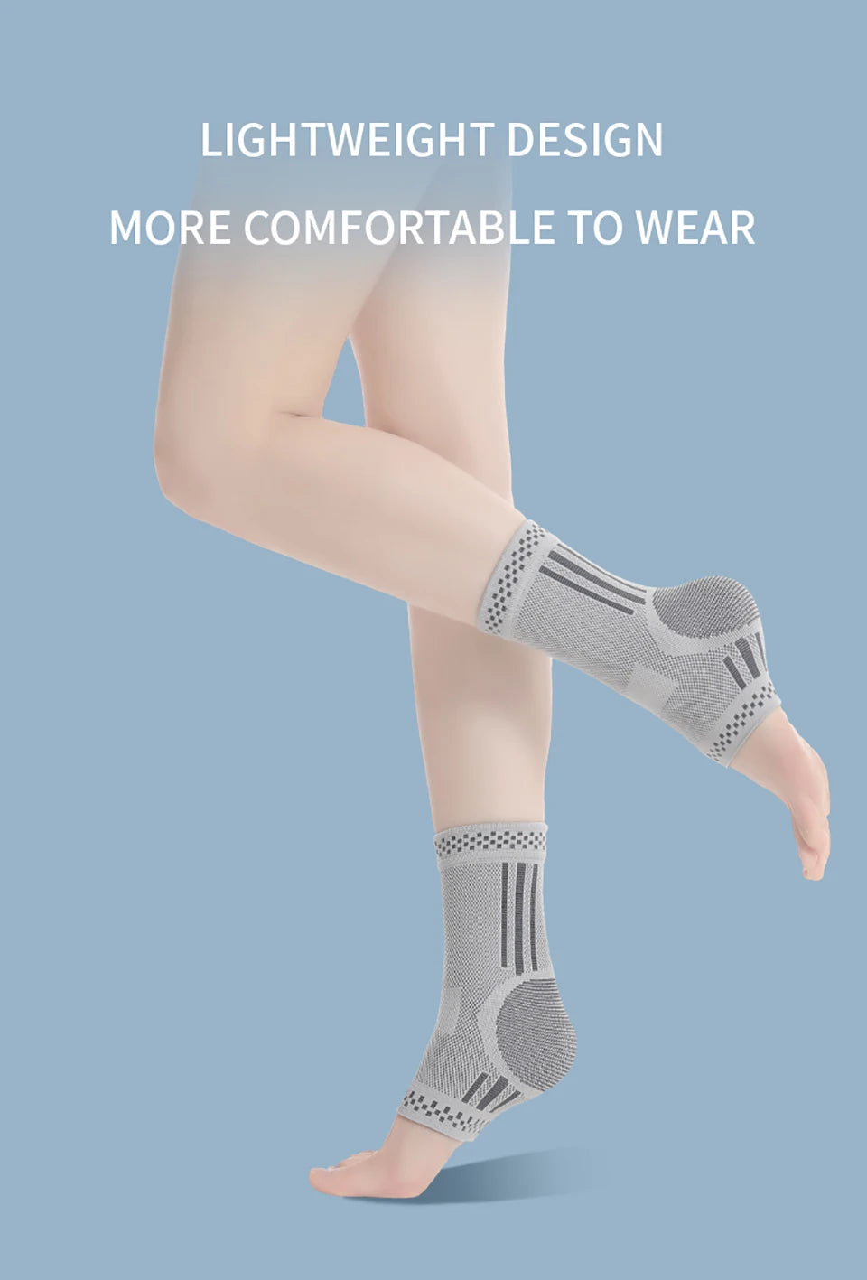 1Pcs Self Heating Sports Ankle Protection Wind and Cold Protection Ankle Support Breathable Pressurized Foot Insulation Cover