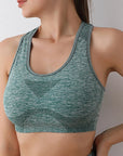 Sports Women Bras Yoga Top Vest High Shockproof Quick-drying Yoga Gym Running Fitness Underwear Ladies Seamless Sportswear