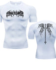 Men's T-shirt Men Running Sport T Shirt Men Compression Fitness Tops Tee Quick DryTight Training Gym Sport Running Shirts Jersey