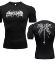 Men's T-shirt Men Running Sport T Shirt Men Compression Fitness Tops Tee Quick DryTight Training Gym Sport Running Shirts Jersey