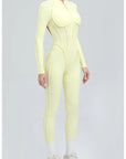 Yoga Suit Gym Set Women Training Sportswear Fitness Long Sleeved Sports Jumpsuit Women Push Up Female Workout Clothes Bodysuits
