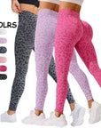 High Waist Sports Leggings Women Seamless Leopard Yoga Pants Sexy Hip Lift Trainning Fitness Outdoor Sports Tights for Women