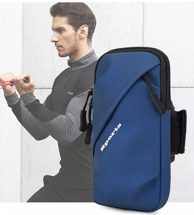 Running Phone Holder Jogging Bags for iPhone Universal Waterproof Sports Armband Phones Arm Bag Running Accessory