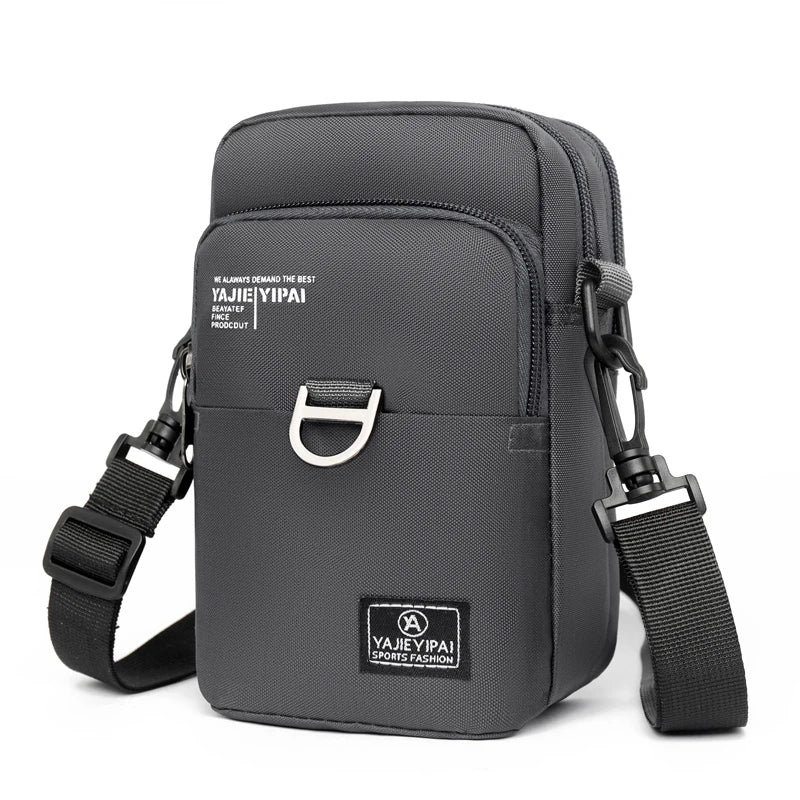 Sports Wallet Phone Bag Shoulder Bag Pouch Case Belt Handbag Purse Coin Wallet Retro Key Holder Small Money Bag