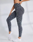 High Waist Sports Leggings Women Seamless Leopard Yoga Pants Sexy Hip Lift Trainning Fitness Outdoor Sports Tights for Women