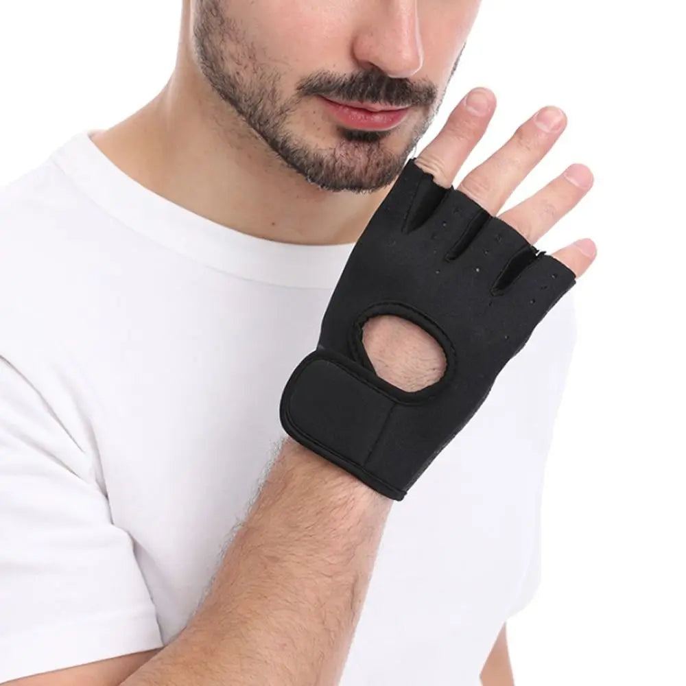 Weightlifting Gloves Women Men Fitness Gym Gloves Half Finger Breathable Non-slip Gel Pad Bodybuilding Training Dumbbells Gloves