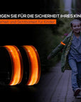 Outdoor Sports Night Running Armband LED Lamp USB Rechargeable Safety Belt Arm Leg Warning Wristband Cycling Bike Bicycle Light