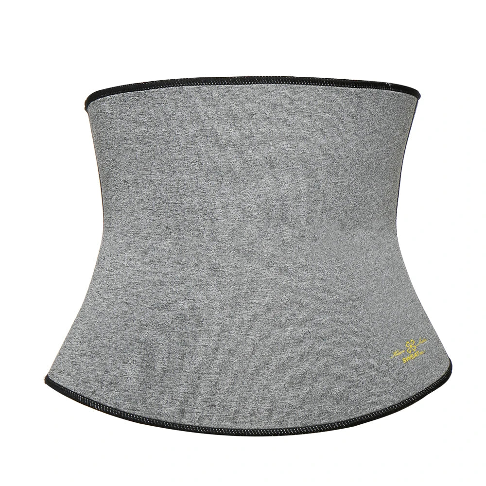 Waist Trainer Trimmer Sweat Belt Band for Men Lower Belly Fat Sauna Abs Shapers Slimming Workout Shapewear Girdle