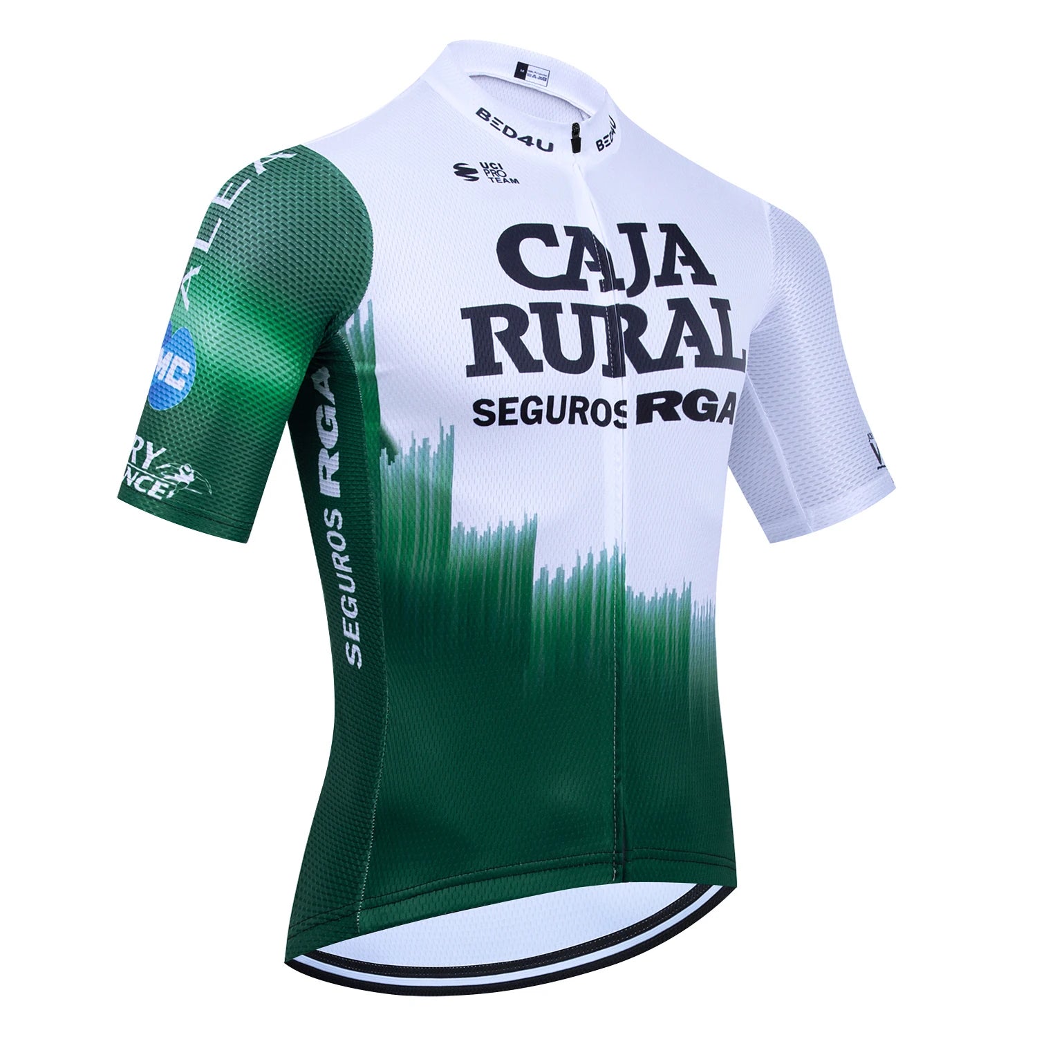 New 2025 TOTAL Cycling Jersey White Bike Maillot Pants Set UAE Team Quick dry Ropa Ciclismo  Summer Pro Bicycle T-Shirt Clothing